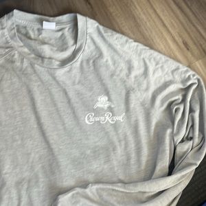 NEW long sleeve unisex Crown Royal Whiskey Tee Shirt

L
